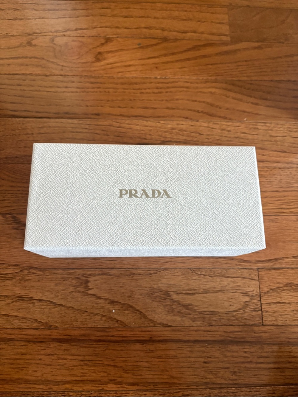 PRADA White Sunglasses box